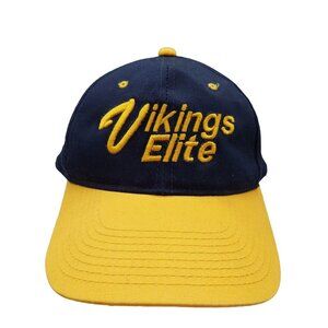 Vikings Elite Blue Yellow Hat Snapback Vintage